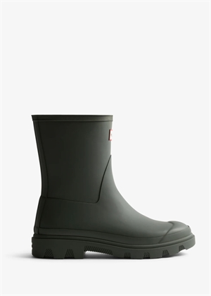 Unisex Downpour Short støvle Dark Olive HUNTER